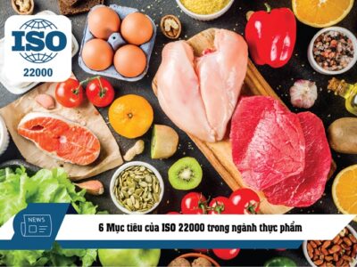 6 mục tiêu của ISO 22000 trong ngành Thực phẩm