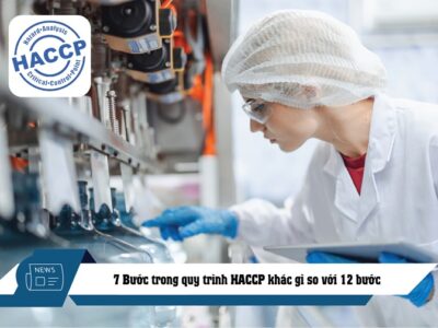 7 bước trong quy trình HACCP