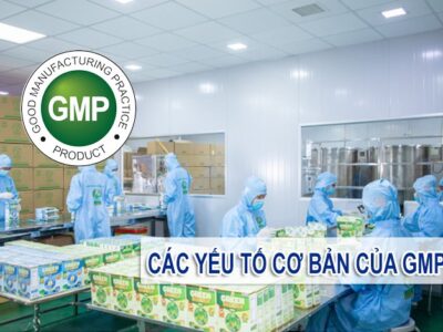 Các yếu tố cơ bản của GMP - Good Manufacturing Practice