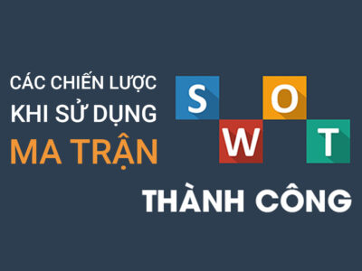 Các chiến lược khi sử dụng ma trận SWOT
