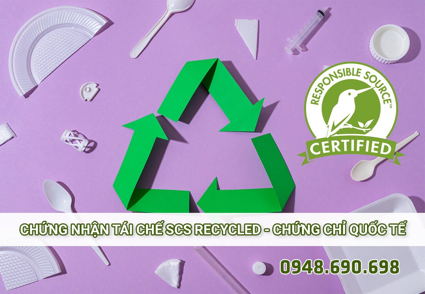 Chứng nhận Nội dung Tái chế SCS Recycled