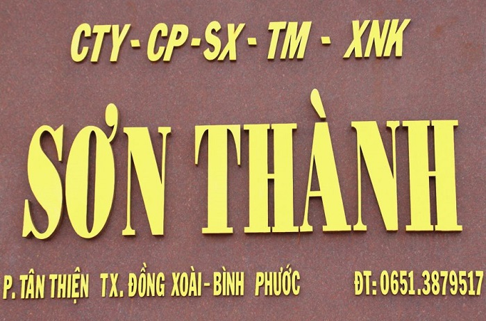 Công ty Cổ phần SX TM XNK Sơn Thành