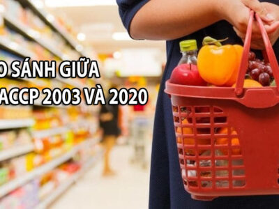 Sự khác nhau giữa HACCP 2003 và 2020