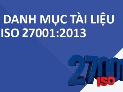Danh mục tài liệu ISO 27001