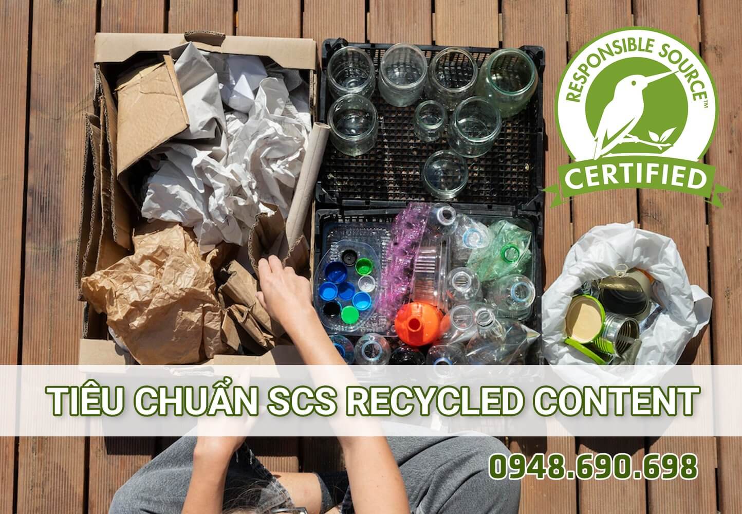 Tiêu chuẩn SCS Recycled Content 