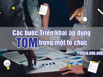 Các bước Triển khai áp dụng TQM trong một tổ chức