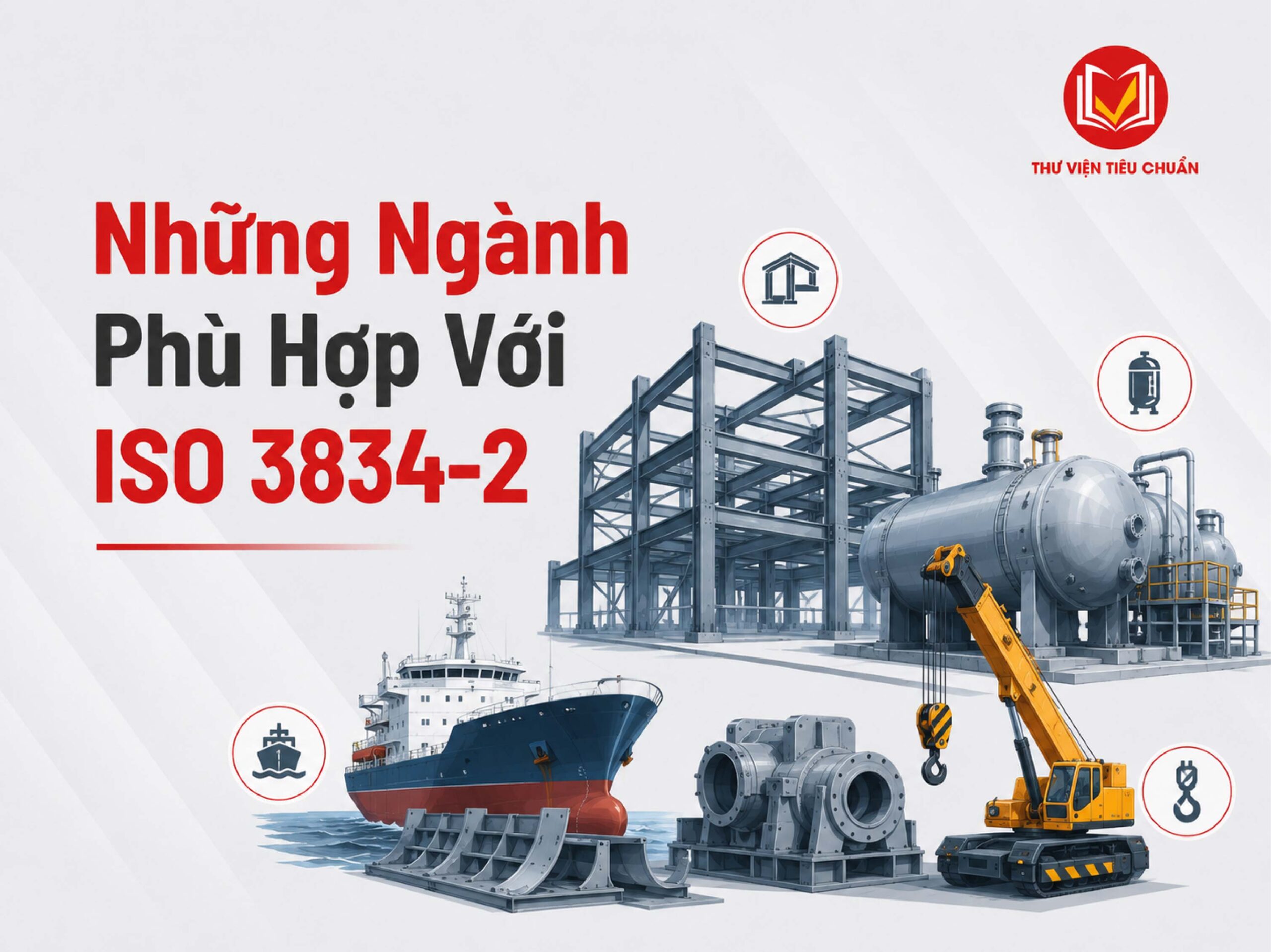 Ngành nghề và lĩnh vực phù hợp ISO 3834-2