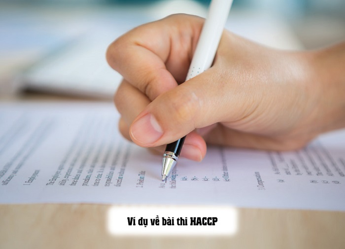 bài thi haccp