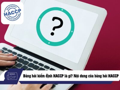 bảng hỏi kiểm định haccp