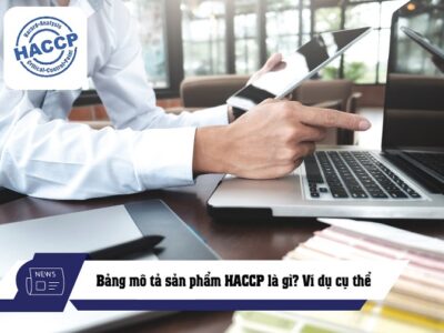 bảng mô tả sản phẩm haccp