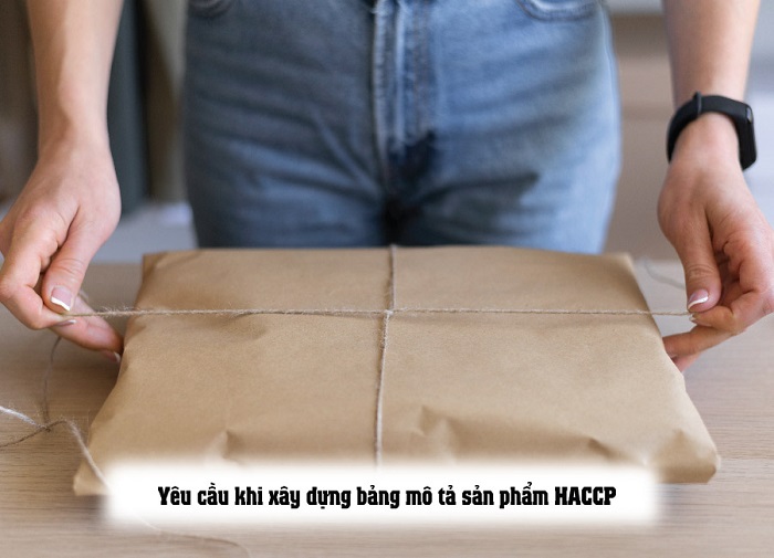 bảng mô tả sản phẩm haccp
