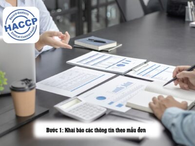 các bước đăng ký theo haccp