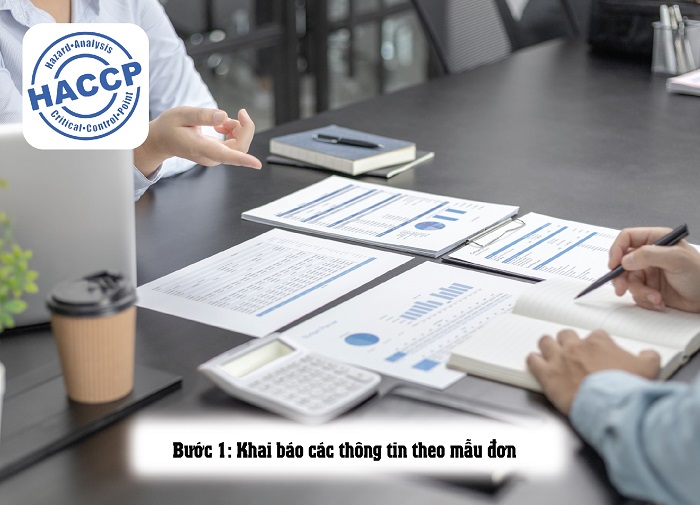các bước đăng ký theo haccp