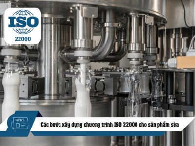 Các bước xây dựng chương trình ISO 22000 cho sản phẩm sữa