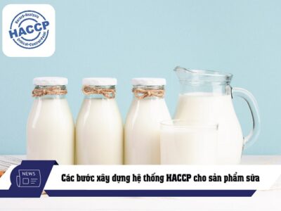 các bước xây dựng hệ thống haccp