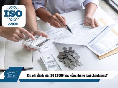 Chi phí đánh giá ISO 22000 bao gồm những loại chi phí nào?