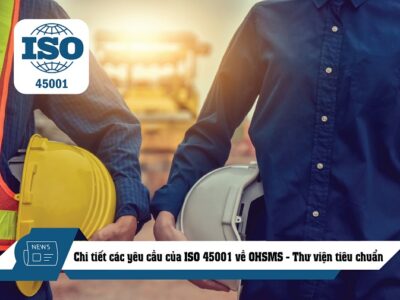Chi tiết các yêu cầu của ISO 45001 về OHSMS