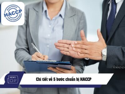 5 bước chuẩn bị haccp