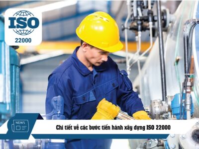 Chi tiết về các bước tiến hành xây dựng ISO 22000
