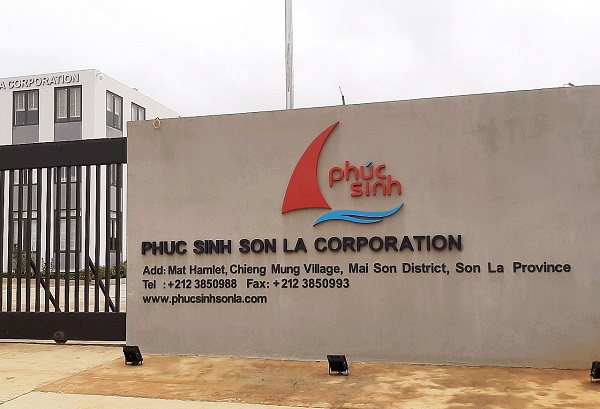 Công ty Cổ phần Phúc Sinh Sơn La