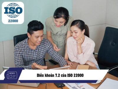 điều khoản 7.2 của ISO 22000