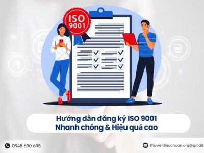 Hướng dẫn đăng ký ISO 9001