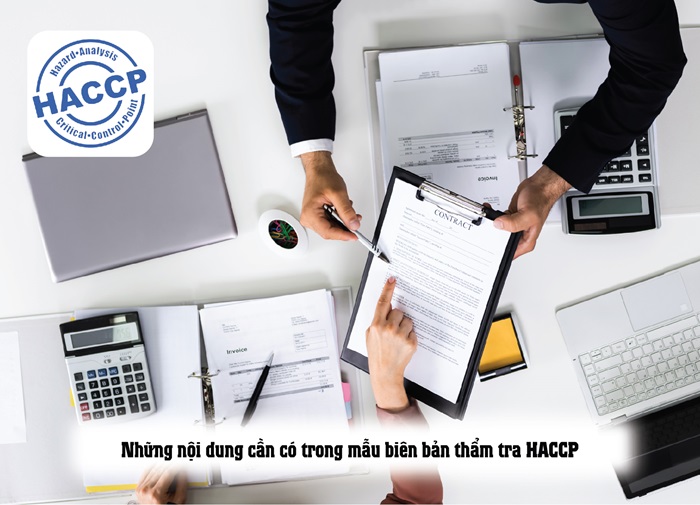 Hướng dẫn lập biên bản thẩm tra HACCP