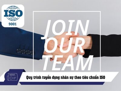 Quy trình tuyển dụng nhân sự theo tiêu chuẩn ISO