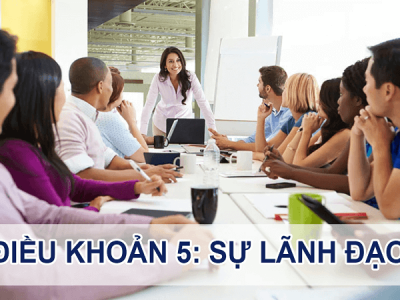 ISO 9001:2015 - Điều khoản 5: Sự lãnh đạo khi xây dựng HTQLCL