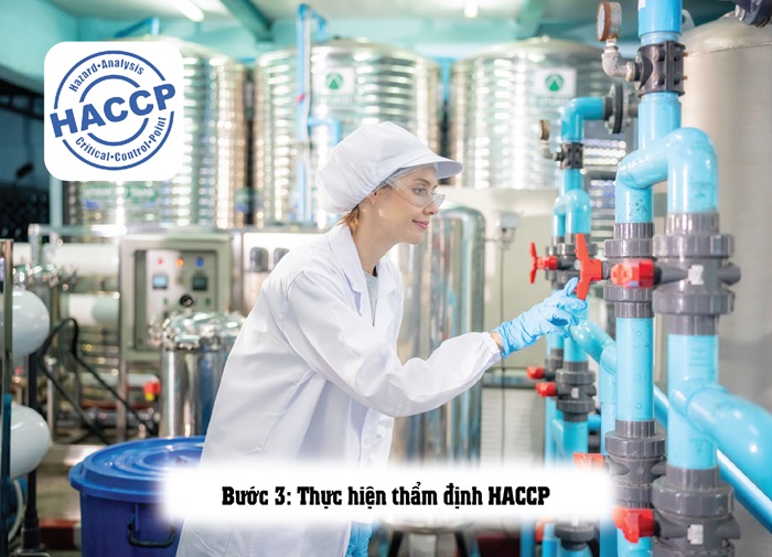 Triển khai quy trình thẩm định & thẩm tra HACCP